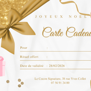 Carte Cadeau Personnalisée